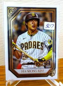 lot 307 image: HA-SEONG KIM 2021 Topps Gallery #153 RC Rookie Card San Diego Padres