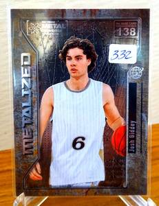 lot 332 image: 2021 Skybox Metal Universe Champions Metalized Josh Giddey #138