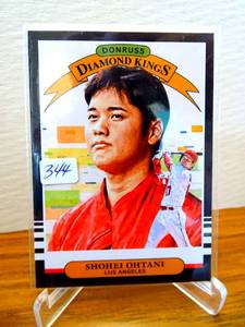 lot 344 image: 2019 Donruss Optic SHOHEI OHTANI Diamond Kings #14