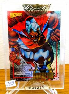 lot 359 image: LOW EDITION - Wizard Press Gold Limited Edition Sealed Card - Rob Liefelds Supreme $$