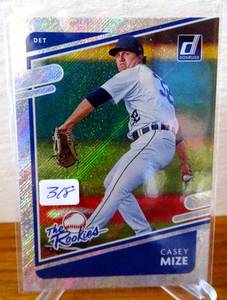 lot 318 image: Donruss - Donruss 21 The Rookies Rapture - Casey Mize $$$
