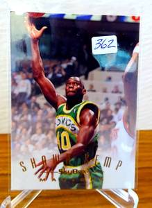 lot 362 image: Shawn Kemp 1994-95 SkyBox Emotion Master Card #112 Supersonics