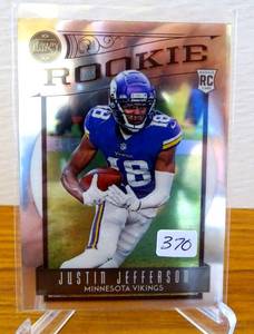 lot 370 image: Justin Jefferson 2020 Panini Chronicles Legacy RC #209 Minnesota Vikings $