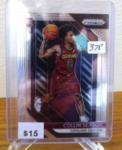 lot 378 image: COLIN SEXTON 2018-19 Panini Prizm Rookie Card RC #170 $$