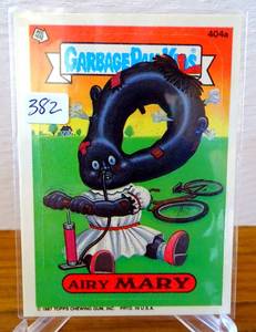 lot 382 image: ORIGINAL 1987 Garbage Pail A #404 Airy Mary