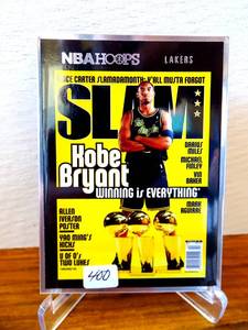 lot 400 image: $$$ RARE INSERT 2020-21 Panini NBA Hoops - Slam #19 Kobe Bryant $$$