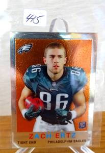 lot 415 image: ZACH ERTZ 2013 Topps Chrome 1959 MINI Insert Card RC #6