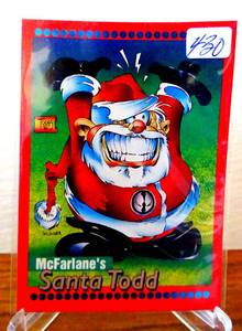 lot 430 image: McFarlanes Spawn Santa Todd 1993 Christmas