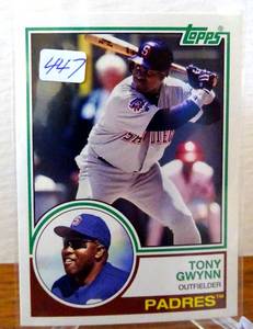lot 447 image: TONY GWYNN