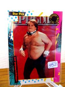 lot 452 image: CHRIS FARLEY  CHIPPENDALES  1992 Star Pics SNL Saturday Night Live #47 $$