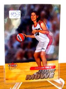 lot 453 image: 2001 Fleer Ultra WNBA Rookie Jenny Mowe #146 Rookie RC $$$