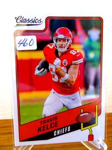 lot 460 image: Travis Kelce 2018 Classic Football #50 Chiefs