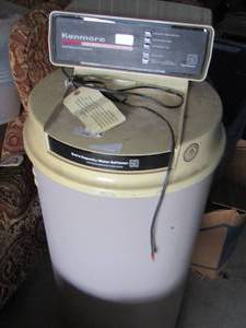 lot 52 image: Kenmore solid state automatic water softener