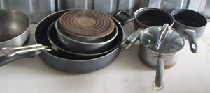 lot 53 image: various pots and pans