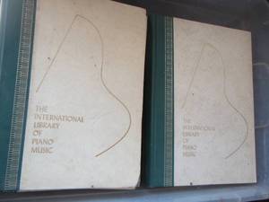 lot 133 image: the international library of piano music books