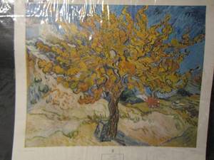 lot 20 image: Vincent Van Gogh  THE MULBERRY TREE  - 2528  PRINT