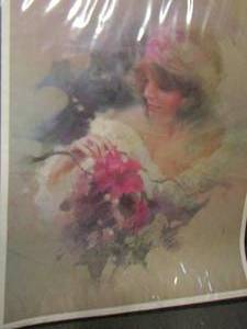 lot 14 image: ART - Lady by Murrary 22 X 28