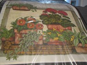 lot 30 image: Balor Pelleir Print of Flower art- 2827