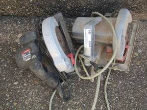 lot 199 image: 2 circular saws