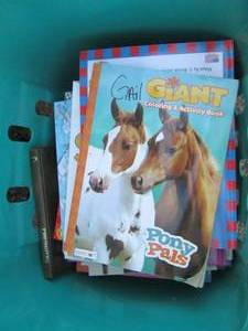 lot 209 image: kids books and coloring books