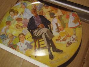 lot 229 image: Norman Rockwell REMEMBERED  plate # 7829B