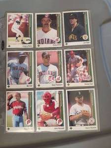 lot 47 image: Selection of 1989 Upper Deck baseball cards