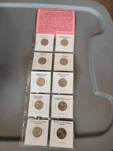 lot 53 image: Westward Journey Nickel series coin set