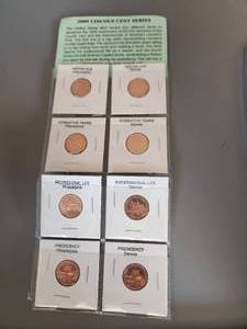 lot 58 image: 2009 Lincoln cent series - 100th anniversary of the first issuance of the Lincoln cent