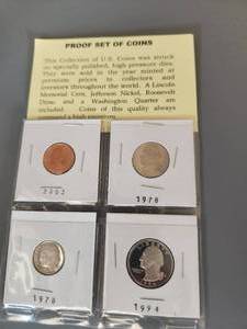 lot 72 image: Proof set of Coins