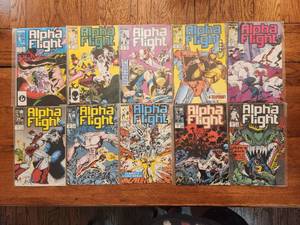 lot 59 image: Marvel Comics - Alpha Flight