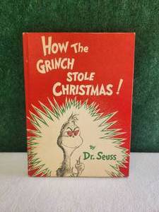 lot 5 image: How the Grinch Stole Christmas - Hardcover - 1957