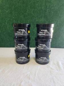 lot 36 image: Selection of Ampro Pro Styl - Super hold protein styling gel - 6 jars