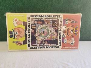 lot 61 image: Vintage Russian Roulette board game - never opened