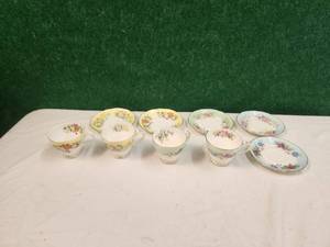 lot 203 image: Selection of Duchess Bone China cups and saucers