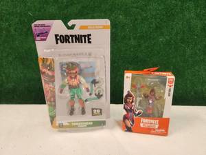 lot 233 image: Selection of Fortnite figures - Tomatohead and Valor