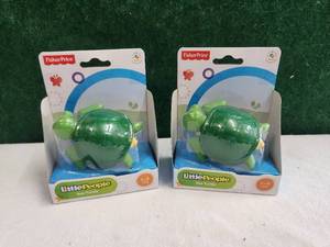 lot 244 image: Pair of Fisher Price little People Sea Turtle toys