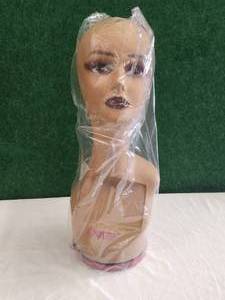 lot 249 image: Wig mannequin head piece