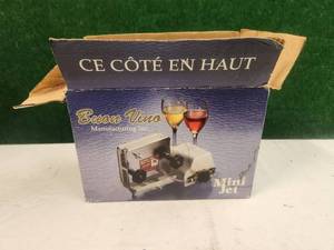 lot 279 image: Buon Vino mini jet wine filter - works