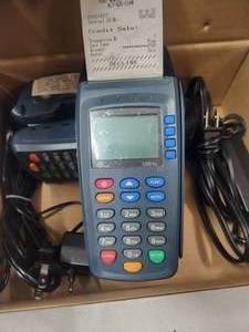 lot 316 image: Selection of 3 - Credit Card Machine- with Smart Card Reader