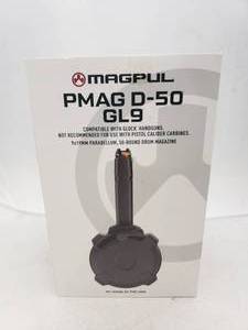 lot 25 image: Magpul PMAG D 50 GL9 Drum for Glock�   Black