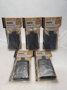 lot 100 image: MAGPUL Pull Assist 3 Pack 7.62   Black - QUANTITY 5 - BID IS TIMES THE QUANTITY