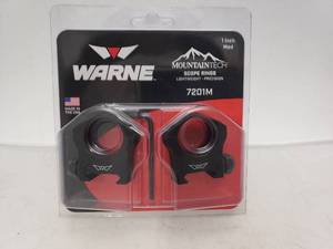 lot 137 image: Warne 1 Mountain Tech Medium Matte Rings