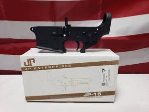 lot 706 image: JP Enterprises JP-15 Forged Lower Receiver w JP Fire Control Package (3-3.5lb Trigger Pull)