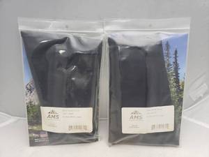 lot 446 image: American Mountain Supply Shot Shell Buttstock Carrier   Black - QUANTITY 2 - BID IS TIMES THE QUANTITY