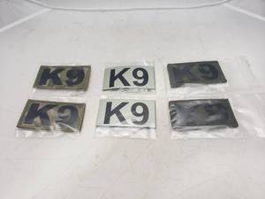 lot 301 image: Lot of 6 IR Tools IR Hybrid K9 Patches