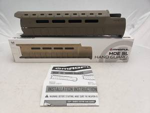 lot 573 image: MAGPUL MOE SL Mid Length Handguard - Dark Earth