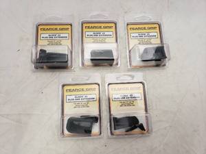 lot 439 image: Pearce Grip for Glock� 43 Finger Extension 1 Round - QUANTITY 5 - BID IS TIMES THE QUANTITY