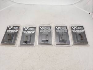 lot 200 image: Vickers Tactical Extended for Glock� 2021 Generation 4 Mag Release   Glock Tan - QUANTITY 5 - BID IS TIMES THE QUANTITY