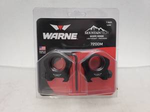 lot 482 image: Warne 1 Mountain Tech Low Matte Rings