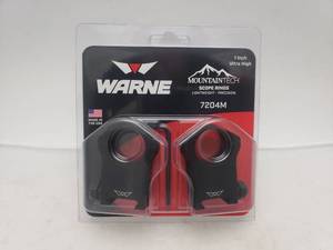 lot 270 image: Warne 1 Mountain Tech Ultra High Matte Rings